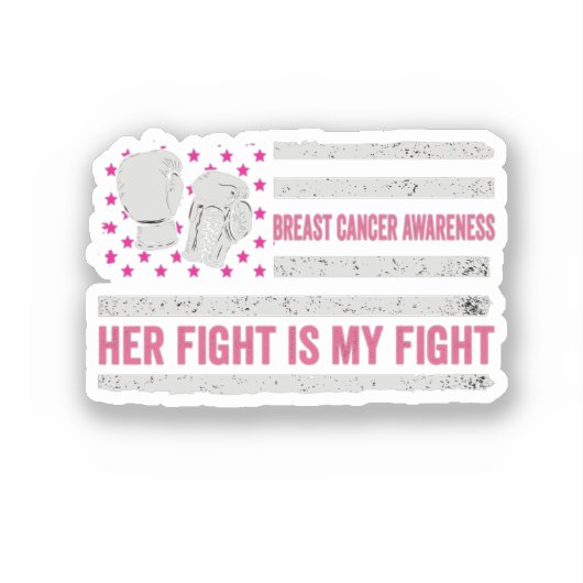 乳がん認識度戦 シール (正面)