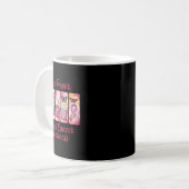 乳がん認識度支援デザイン10月 コーヒーマグカップ (正面左)