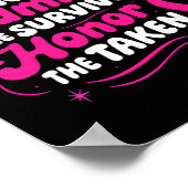 乳がん認識度支援戦闘機はSuを賞賛 ポスター (角)