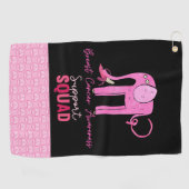 乳がん認識度支援班 ゴルフタオル (横)