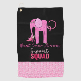 乳がん認識度支援班 ゴルフタオル