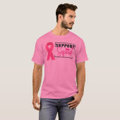 乳がん認識度支援班 Tシャツ (正面フル)