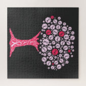 乳がん認識度木 ジグソーパズル (横)