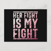 乳がん認識度母娘 ポストカード (正面)