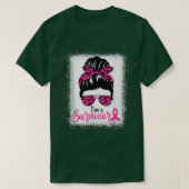 乳がん認識度生存女性Leopard Pri Tシャツ (デザイン正面)