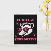 乳がん認識度発酵及び支おもしろい援 カード (黄色い花)