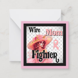 乳がん認識度糖スカル ノートカード