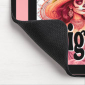 乳がん認識度糖スカル マウスパッド (コーナー)