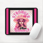 乳がん認識度糖スカル マウスパッド (マウス)