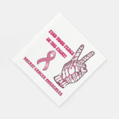 乳がん認識度紙ナプキン スタンダードランチョンナプキン (角)