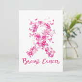 乳がん認識度蝶リボン セーブザデート (スタンド正面)