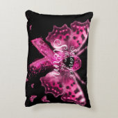 乳がん認識度蝶引用文 アクセントクッション (裏面(縦))