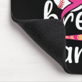 乳がん認識度野球ソフトバ マウスパッド (コーナー)