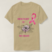 乳がん認識度329 Tシャツ (デザイン正面)