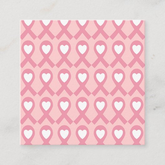 乳がん認識度 エンクロージャーカード (正面)