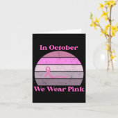 乳がん認識度 カード (黄色い花)