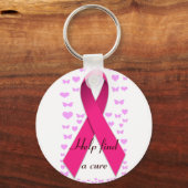 乳がん認識度_ キーホルダー (正面)