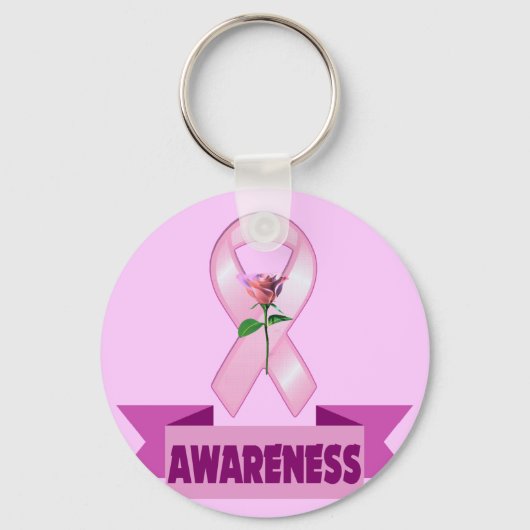 乳がん認識度 キーホルダー (正面)