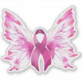 乳がん認識度 シール (正面)