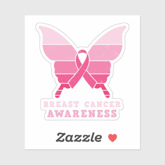 乳がん認識度 シール (シート)