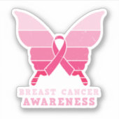 乳がん認識度 シール (正面)