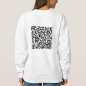 乳がん認識度 スウェットシャツ (裏面)