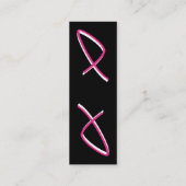 乳がん認識度 スキニー名刺 (裏面)