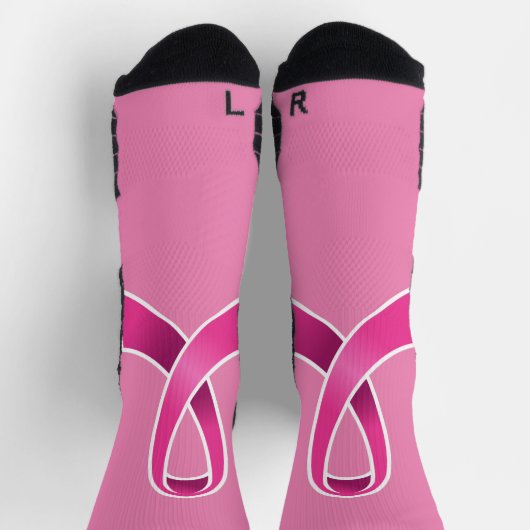 乳がん認識度 ソックス (上部)