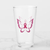 乳がん認識度 タンブラーグラス (正面)