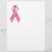 乳がん認識度 チラシ (正面)