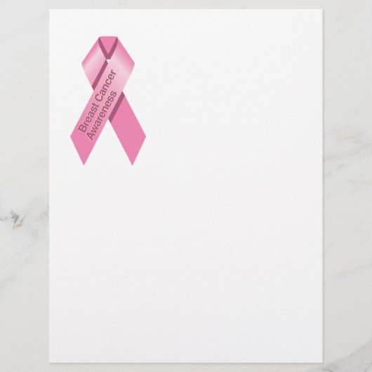 乳がん認識度 チラシ (正面)