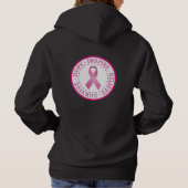 乳がん認識度 パーカ (裏面)