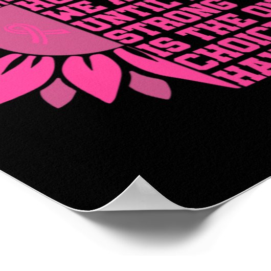 乳がん認識度 ポスター (角)