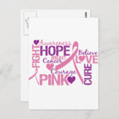 乳がん認識度 ポストカード (正面/裏面)