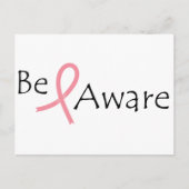 乳がん認識度 ポストカード (正面)