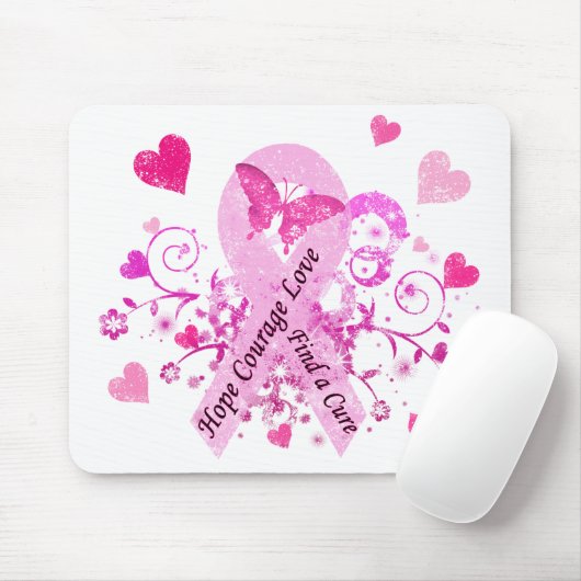 乳がん認識度 マウスパッド (マウス)
