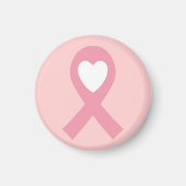 乳がん認識度 マグネット (正面)