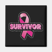 乳がん認識度 マグネット (正面)