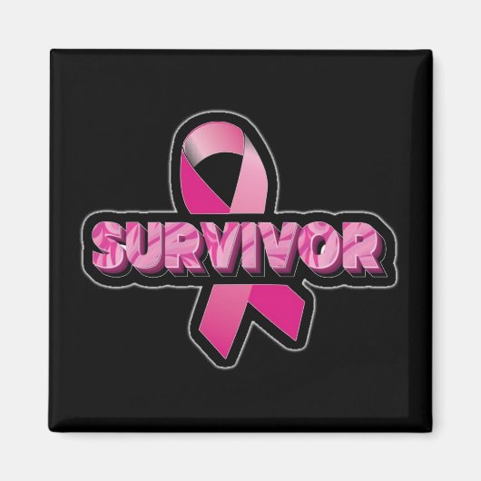 乳がん認識度 マグネット (正面)