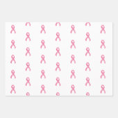 乳がん認識度 ラッピングペーパーシート (正面3)