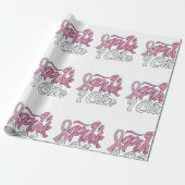 乳がん認識度 ラッピングペーパー (アンロールド)