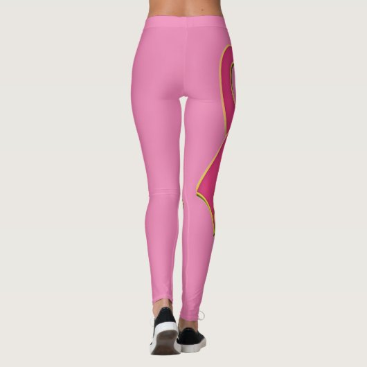 乳がん認識度 レギンス (裏面)