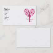 乳がん認識度 名刺 (正面/裏面)