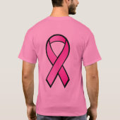 乳がん認識度 Tシャツ (裏面)