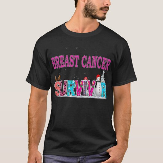 乳がん認識度 Tシャツ (正面)