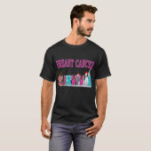 乳がん認識度 Tシャツ (正面フル)