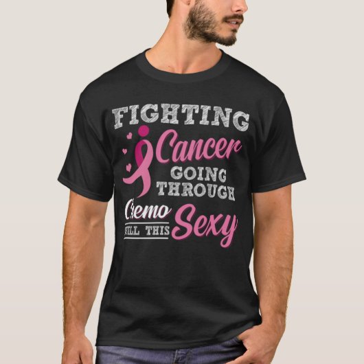 乳がん認識度 Tシャツ (正面)