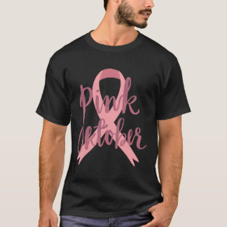 乳がん認識度Tee - October We衣服P Tシャツ
