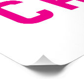 乳がん遠くにゴルファーを運転する ポスター (コーナー)