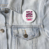 乳がん闘病者である乳がんAを支援する 缶バッジ (インサイチュ)